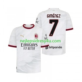 Fotbalový Dres AC Milán Gimenez 7 Venkovní 2026/27